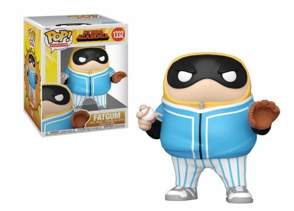 Funko Pop! Super Animation: My Hero Academia - Fatgum (Baseball) #1332 Vinyl Figure (6")