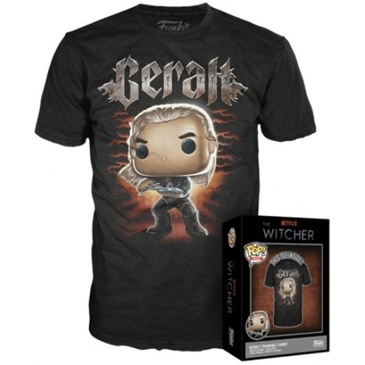 Funko Boxed Tees: The Witcher - Geralt Training (S)