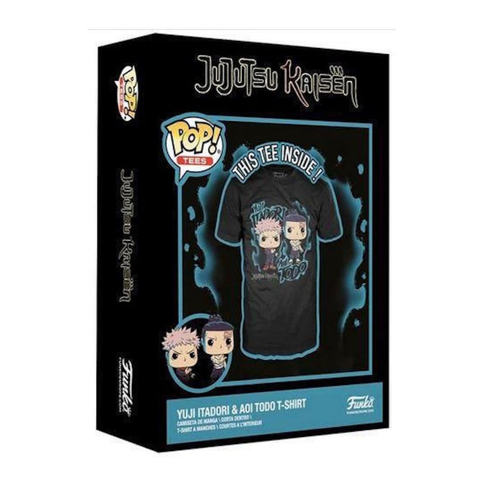 Funko Boxed Tee: Jujutsu Kaisen - Yuji and Aoi (S)