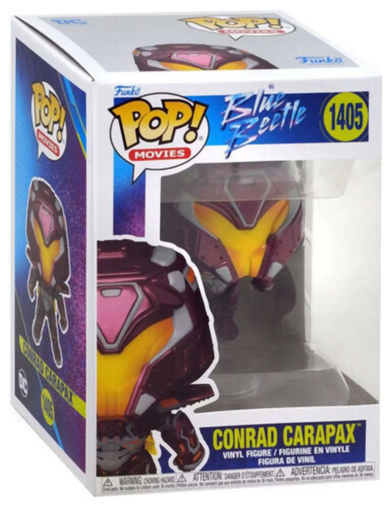 Funko Pop! Movies: Blue Beetle - Conrad Carapax #1405 Vinyl Figure