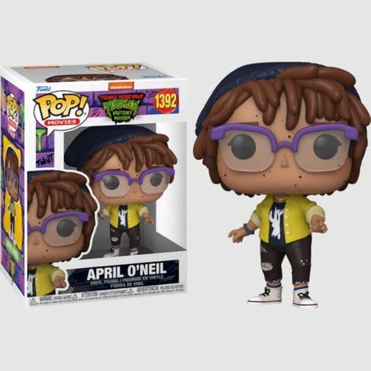 Funko Pop! Movies: Teenage Mutant Ninja Turtles Mutant Mayhem - April O' Neil #1392 Vinyl Figure