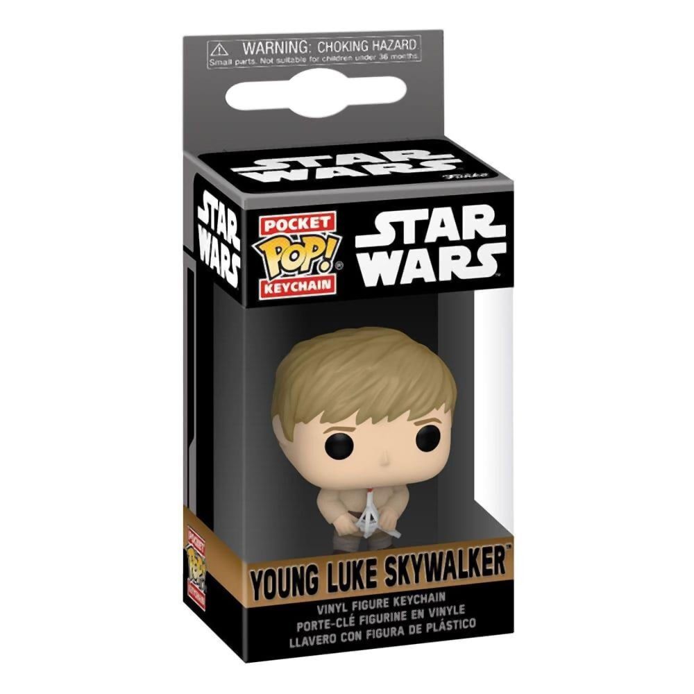 Funko Pocket Pop!: Disney Star Wars Obi-Wan Kenobi - Young Luke Skywalker Bobble-Head Vinyl Figure Keychain