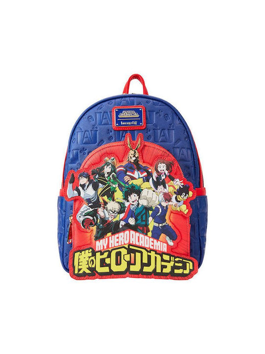 Loungefly My Hero Academia - Group Debossed Logo Mini Backpack (MHABK0023)