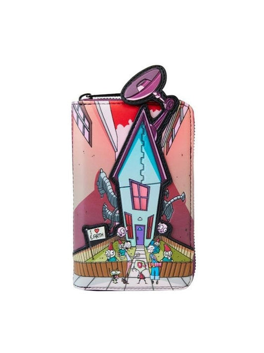 Loungefly Nickelodeon: Invader Zim - Secret Lair Zip Around Wallet (NICWA0036)