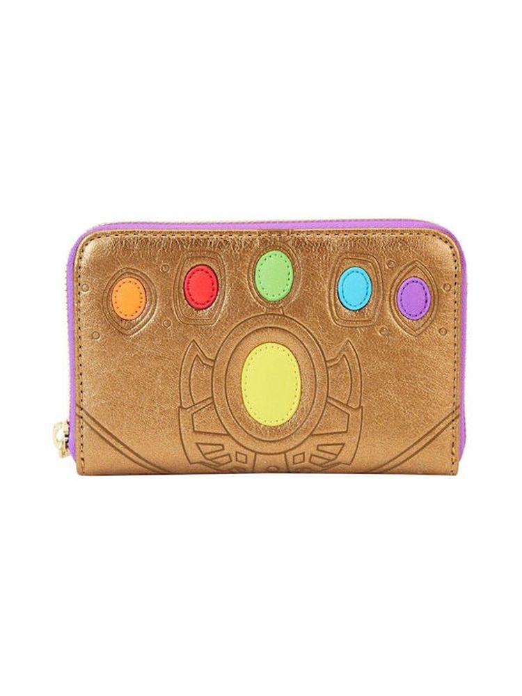 Loungefly Marvel Thanos - Shine Gauntlet Zip Around Wallet (MVWA0208)