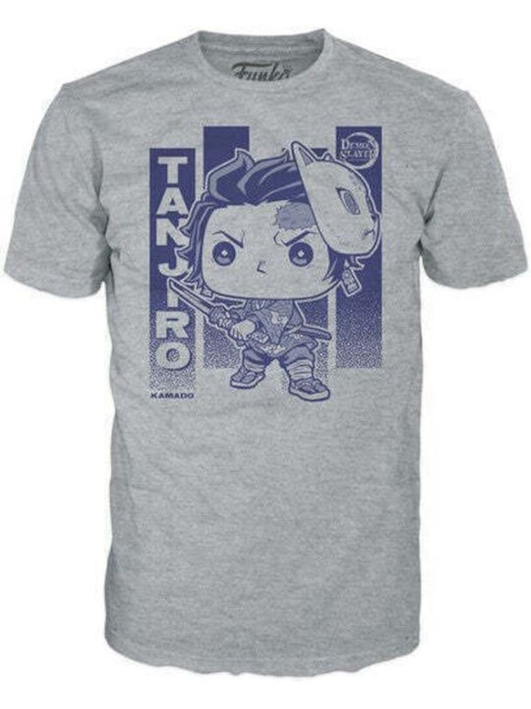 Funko Boxed Tee: Demon Sleyer - Tanjiro with Wisteria (M)