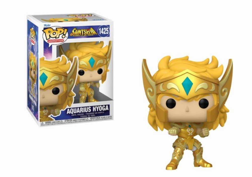 Funko Pop! Animation: Saint Seiya Knights of the Zodiac - Aquarius Hyoga #1425 Vinyl Figure