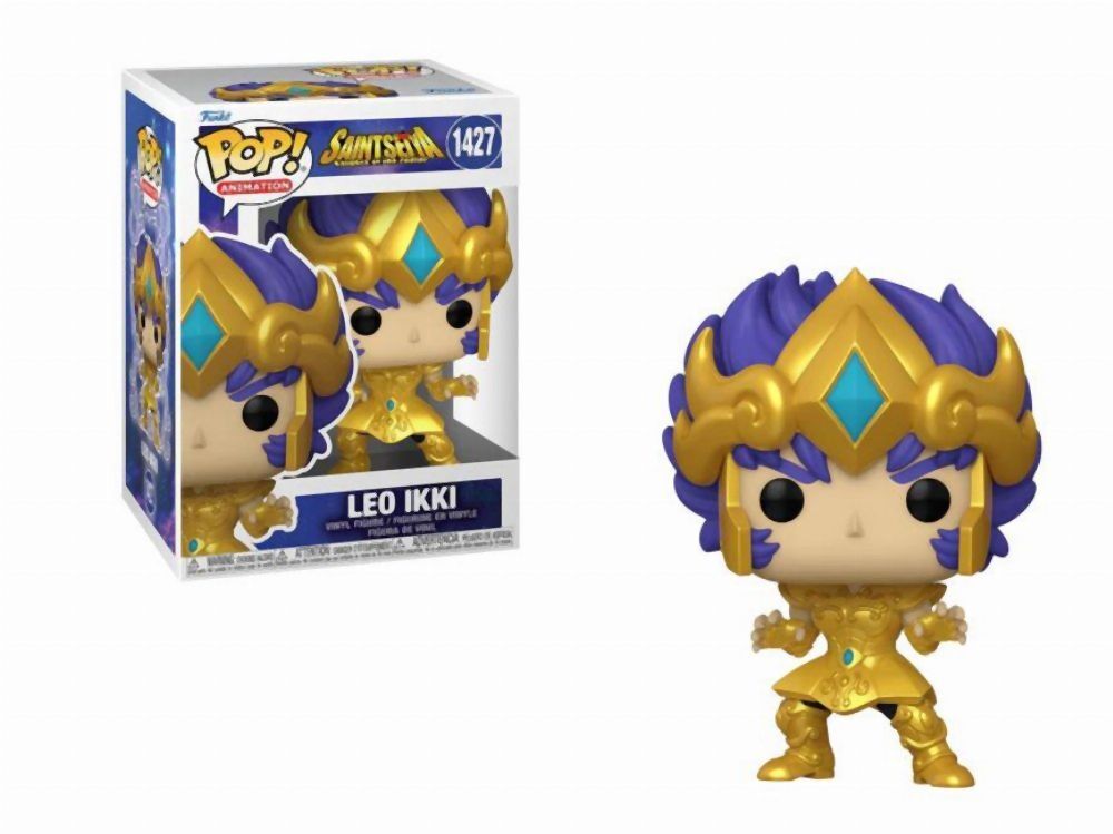 Funko Pop! Animation: Saint Seiya Knights of the Zodiac - Leo Ikki #1427 Vinyl Figure