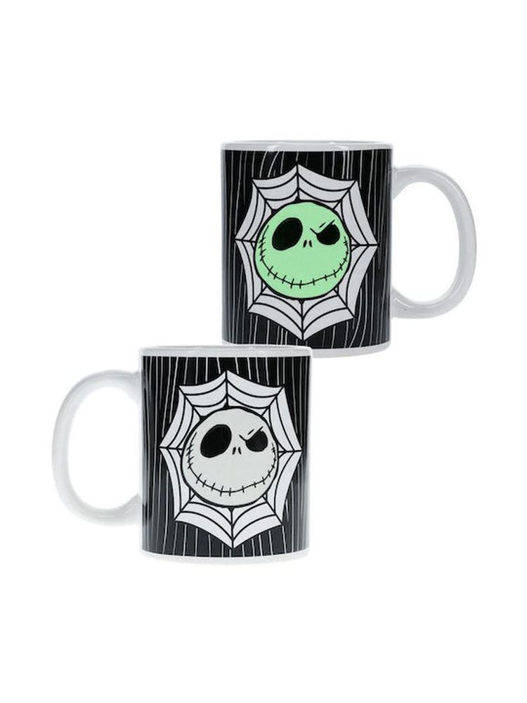 Paladone Disney The Nightmare Before Christmas - Jack Skellington (Glows in the Dark) Mug (PP11881NBC)