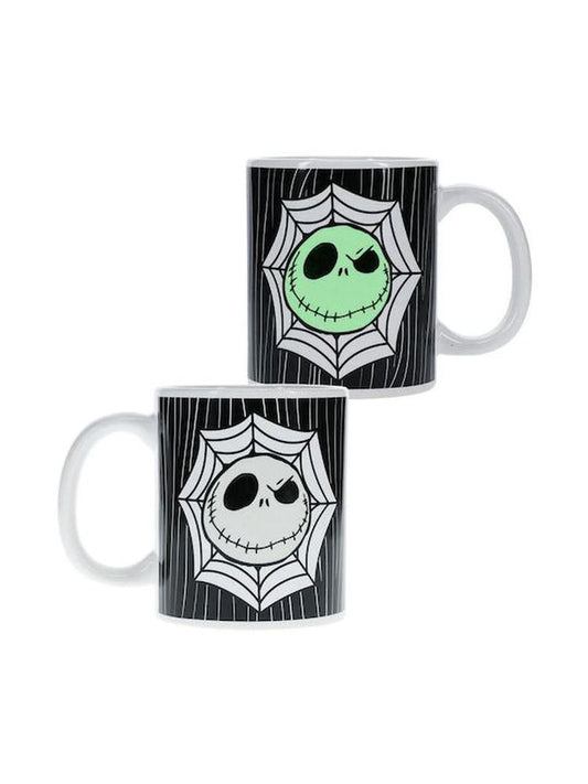 Paladone Disney The Nightmare Before Christmas - Jack Skellington (Glows in the Dark) Mug (PP11881NBC)