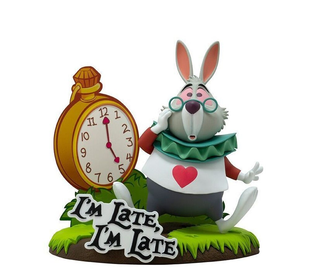 Abysse Disney: Alice in Wonderland - White Rabbitt Statue #26 (10cm) (ABYFIG043)