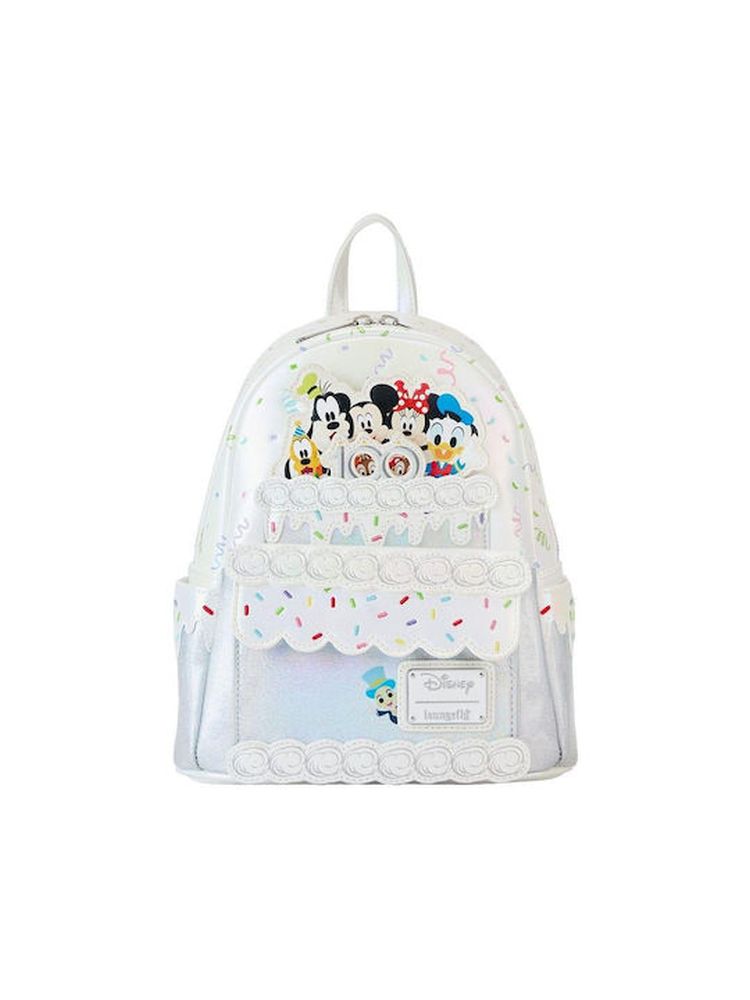 Loungefly Disney 100Th - Celebration Cake Mini Backpack (WDBK3318)