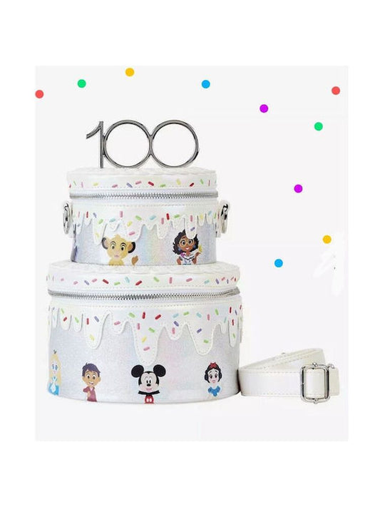 Loungefly Disney 100Th - Celebration Cake Crossbody (WDTB2864)