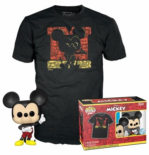 Funko Pop! & Tee (Adult): Disney - Mickey (Diamond Collection) (Special Edition) Vinyl Figure & T-Shirt (S)