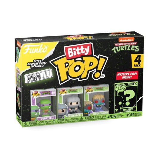 Funko Bitty Pop! 4-Pack: Teenage Mutant Ninja Turtles - Donatello Vinyl Figures