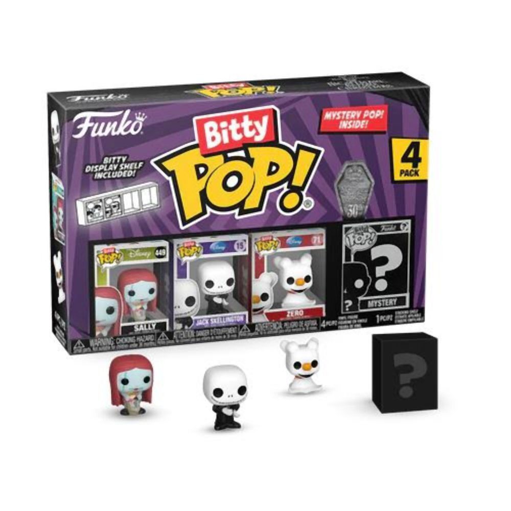 Funko Bitty Pop! 4-Pack: Disney The Nightmare Before Christmas 30th - Sally Vinyl Figures