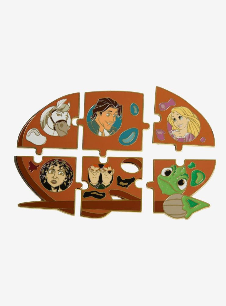 Loungefly Disney: Princess - Tangled Paints Puzzle Blind Box Pin (WDPN3011)