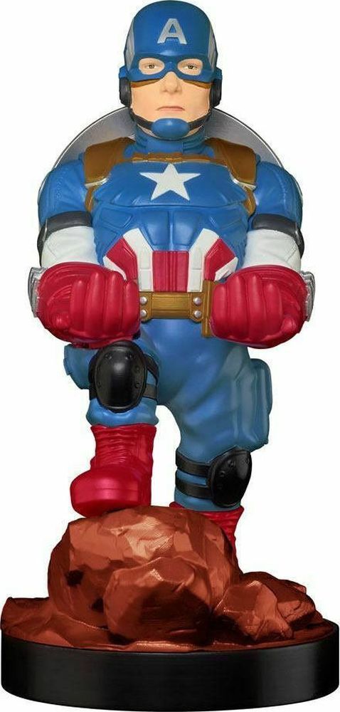 EXG Cable Guys: Captain America Phone & Controller Holder (CGCRMR300202)