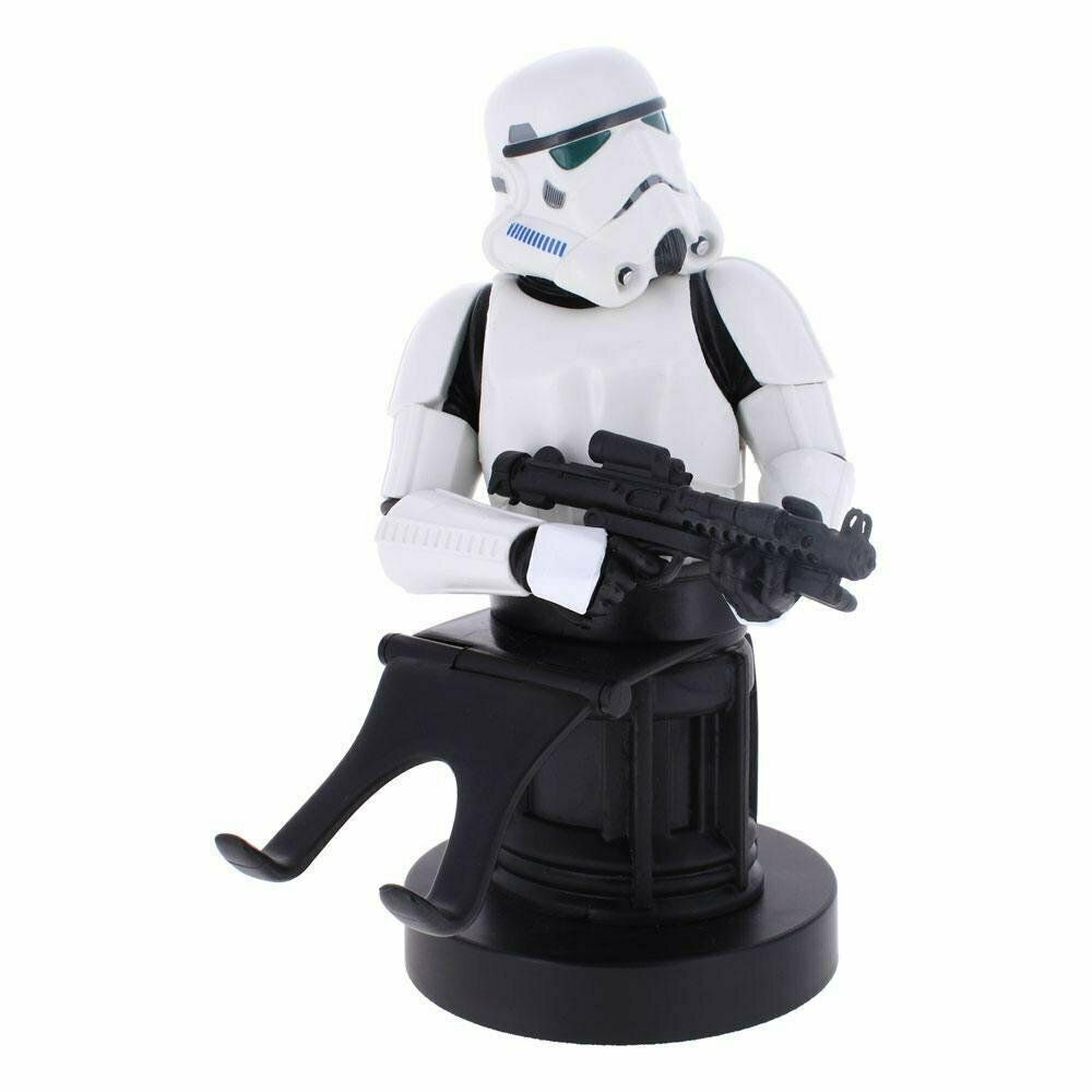 EXG Cable Guys: Star Wars The Mandalorian - Stormtrooper Phone & Controller Holder (CGCRSW400357)