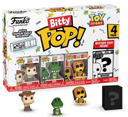 Funko Bitty Pop! 4-Pack: Disney Toy Story - Woody Vinyl Figures