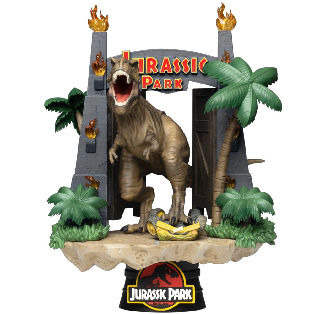 BK D-Stage Jurassic Park - Park Gate Diorama (15cm) (DS-088)