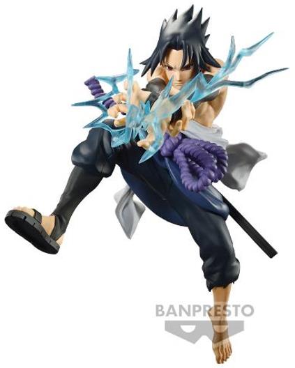 Banpresto Vibration Stars: Naruto Shippuden 20th Anniversary - Uchiha Sasuke (Ver.A) Statue (16cm) (88362)