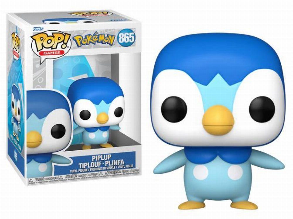 Funko Pop! Games: Pokemon - Piplup #865 Vinyl Figure