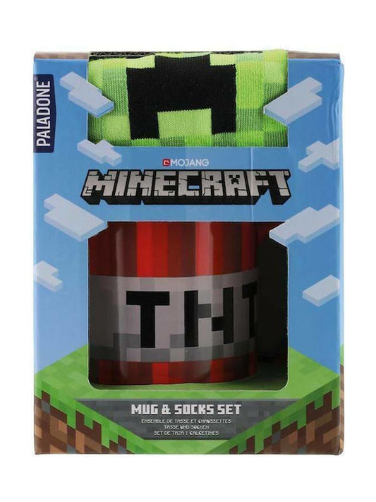 Paladone Minecraft - 3 Pair of Odd Socks (PP9471MCF)