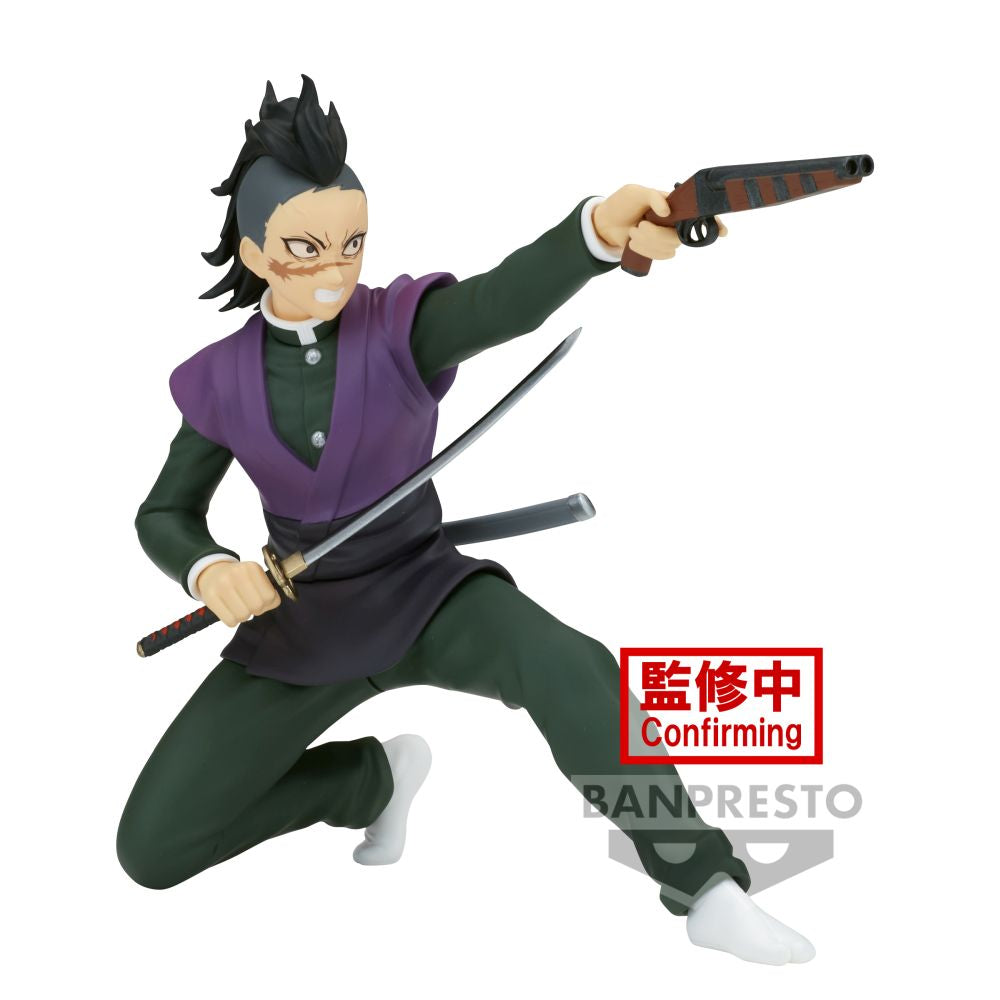 Banpresto Vibration Stars: Demon Slayer Kimetsu No Yaiba - Genya Shinazugawa Figure (12cm) (88486)