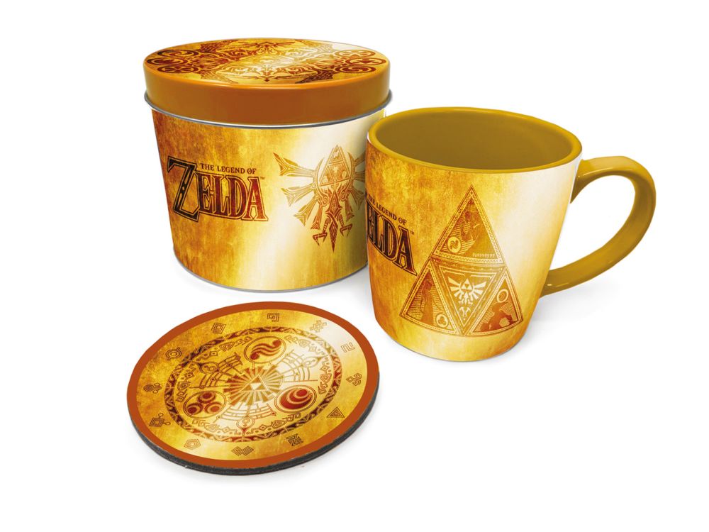 Pyramid The Legend of Zelda: Golden Triforce - Mug & Coaster Tin (GP86075)