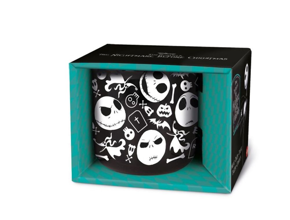 Stor Nightmare Before Christmas Ceramic Breakfast Mug in Gift Box (400ml)