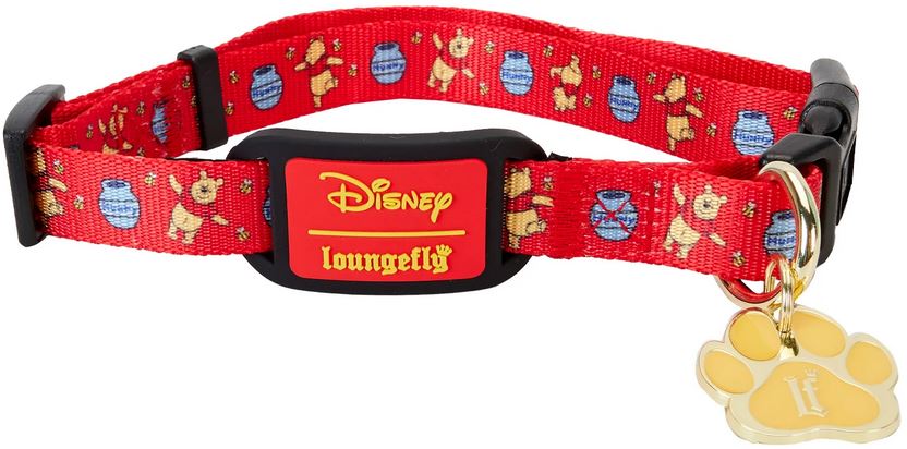 Loungefly Pets Disney - Winnie The Pooh Dog Collar (M) (WDPDC0001M)