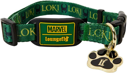 Loungefly Pets Disney: Marvel - Loki Dog Collar (S) (MVPDC0002S)