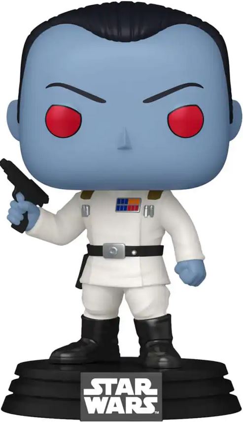 Funko Pop! Disney: Star Wars Ahsoka S2 - Grand Admiral Thrawn # 683 Bobble-Head Vinyl Figure