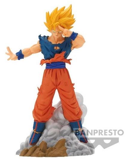 Banpresto History Box: Dragon Ball Z V.9 - Super Saiyan Son Goku Statue (12cm) (88698)