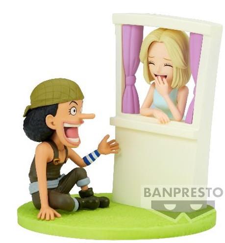 Banpresto WCF – Log Stories: One Piece - Usopp & Kaya Statue (7cm) (88702)