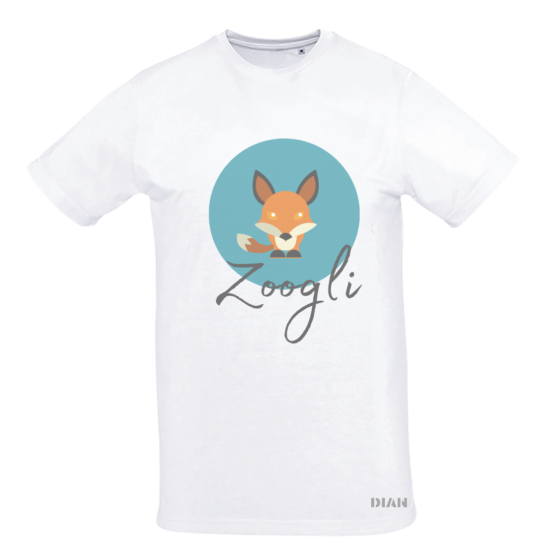 T-shirt Zoogli fox