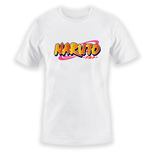 Naruto Logo Τshirt Λευκό