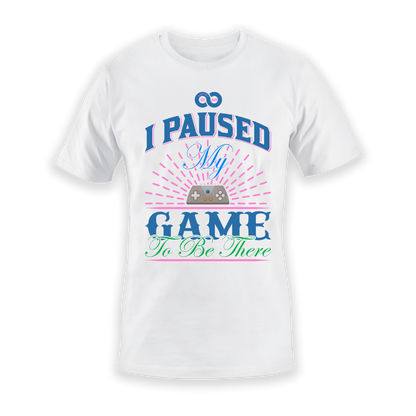 Τ-shirt  Gaming I paused my game