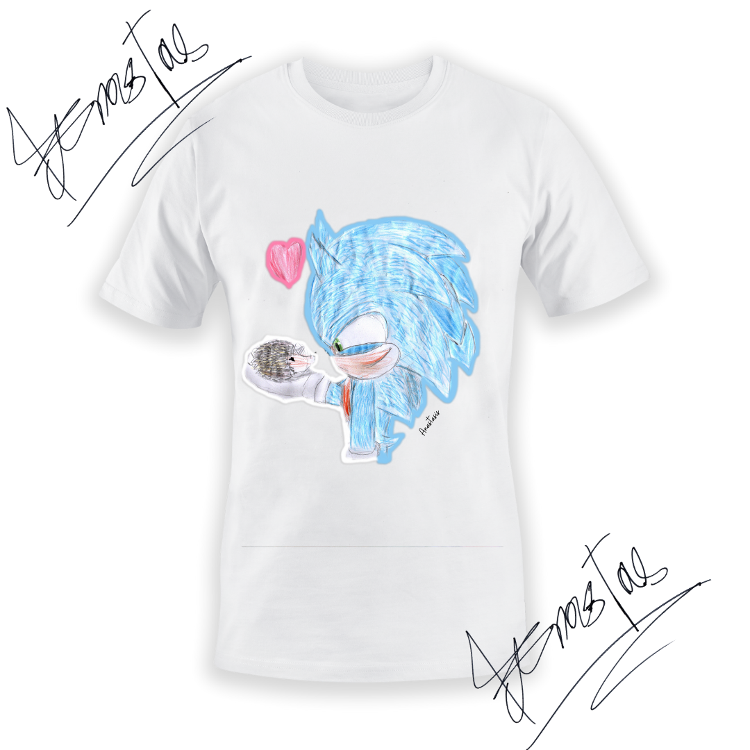 Τ-shirt  By Anastasis Sonic Meets Hedghog