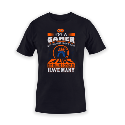 Τ-shirt  Gaming Gamer Life