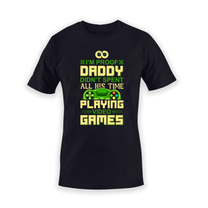 ΣΤΑΜΠΑ Gaming Daddy playing games (505-50007)