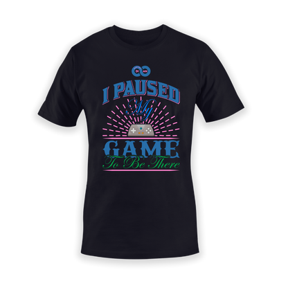 Τ-shirt  Gaming I paused my game