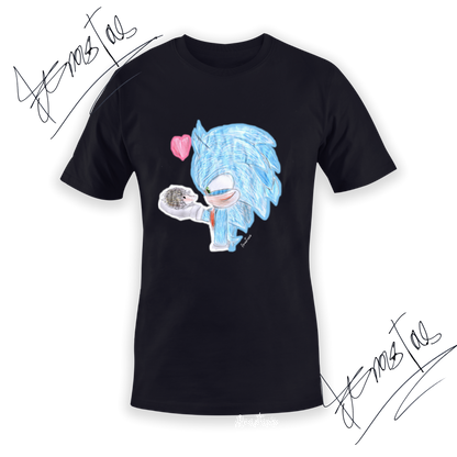 Τ-shirt  By Anastasis Sonic Meets Hedghog