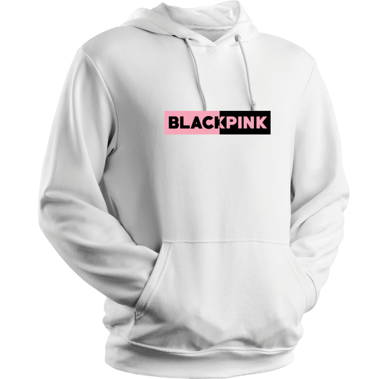 Black Pink Φούτερ Λευκό Logo