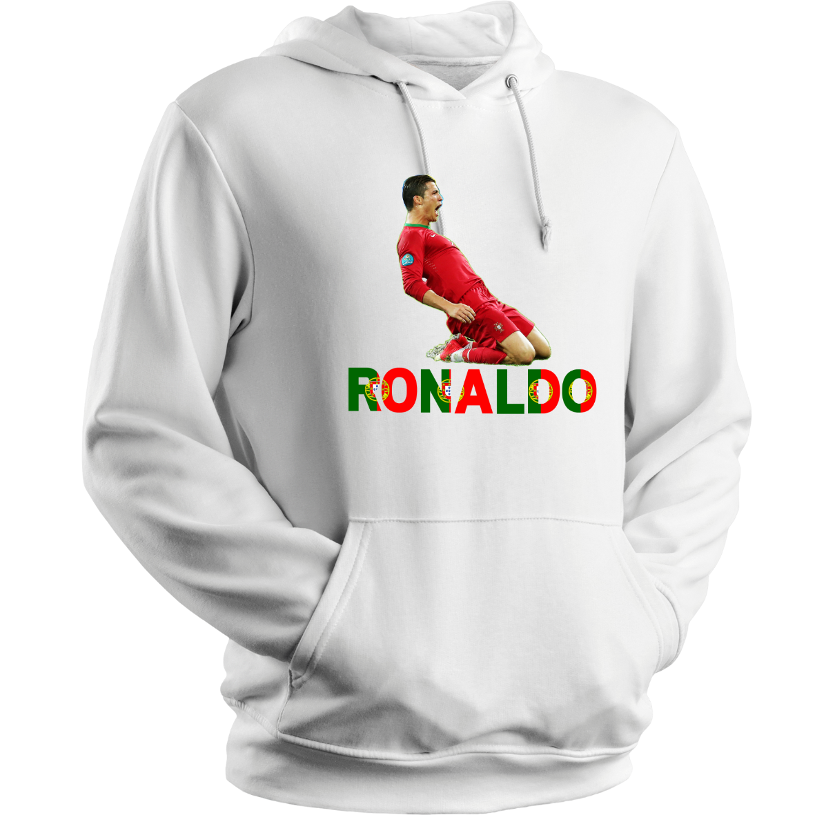 Ronaldo Φούτερ Λευκό Portugal