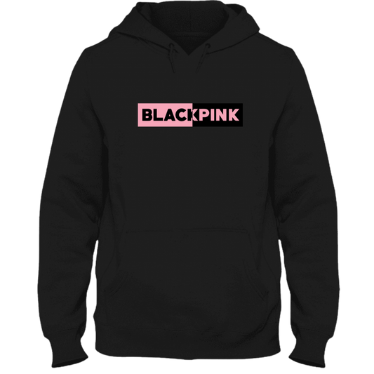 Black Pink Φούτερ Μαύρο Logo