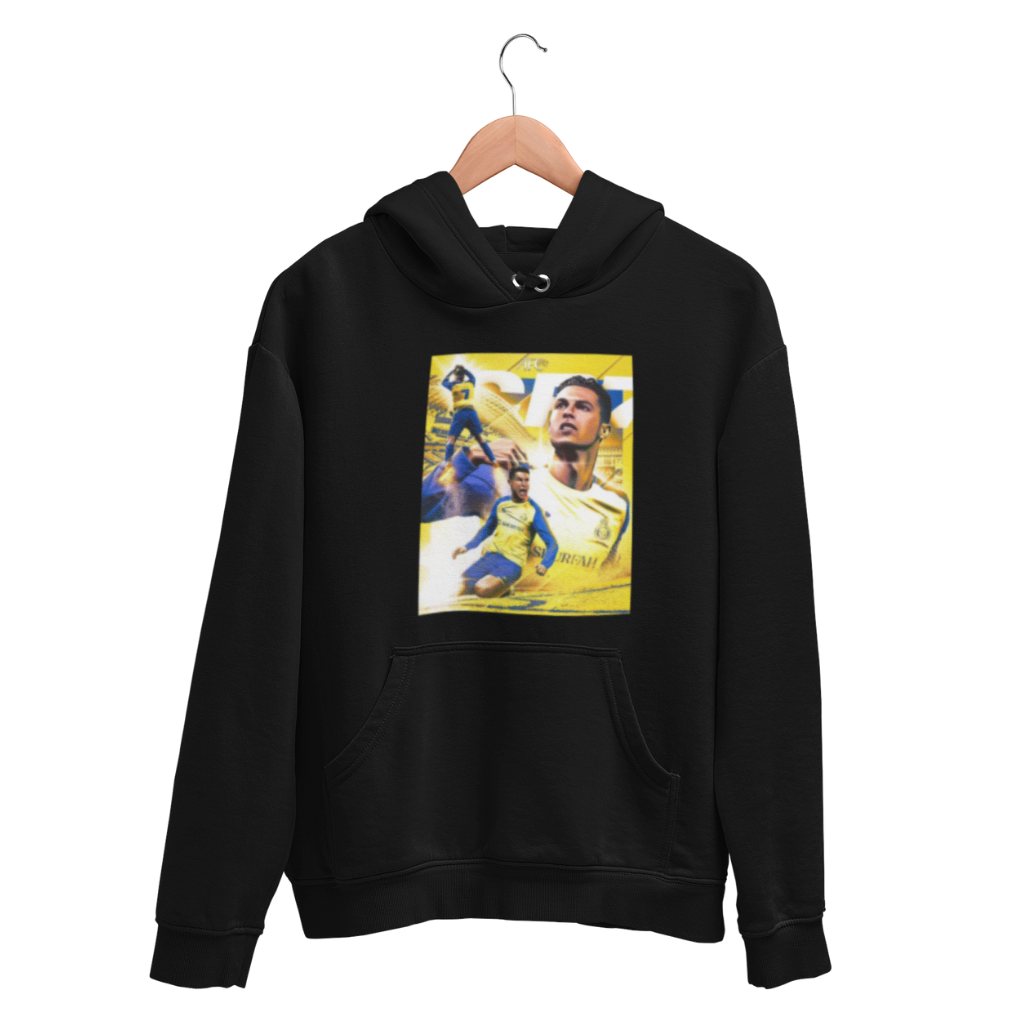 Φούτερ Hoodie Μάυρο Ronaldo Nassr