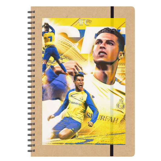 Τετράδιο σπιράλ Ronaldo Nassr