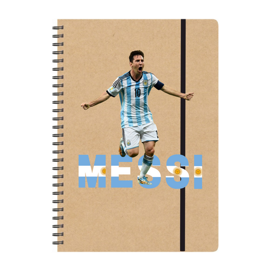 Messi Argentina Τετράδιο σπιράλ